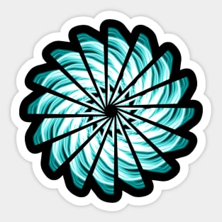 Blue mandala Sticker